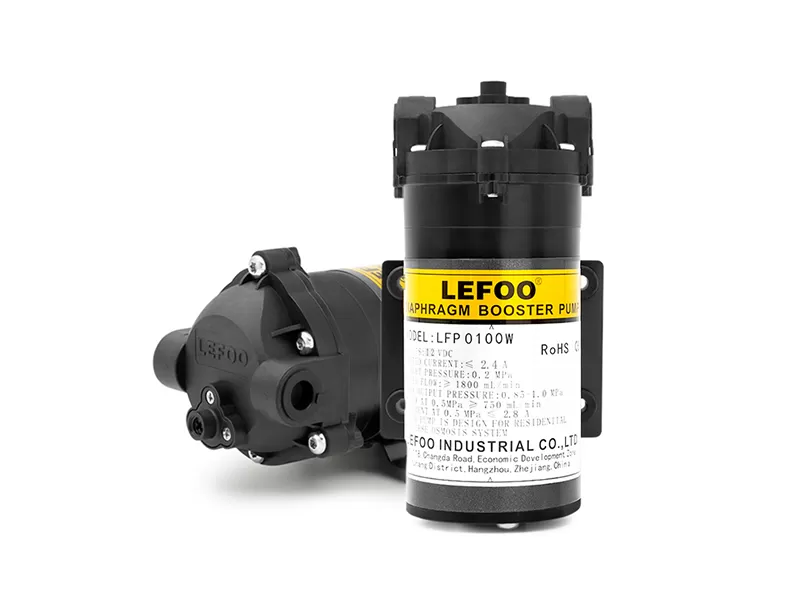 12v dc ro 부스터 펌프 lfp0100w 공급 업체